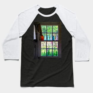 Cooks - Bottles on Kitchen Window Baseball T-Shirt